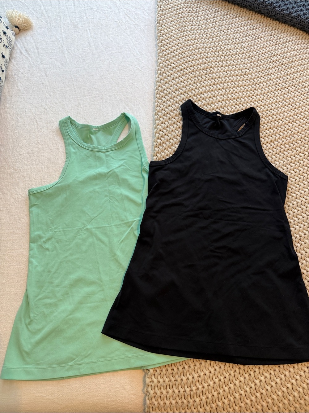 Lululemon Nulu Fabric Racerback Tank Bundle